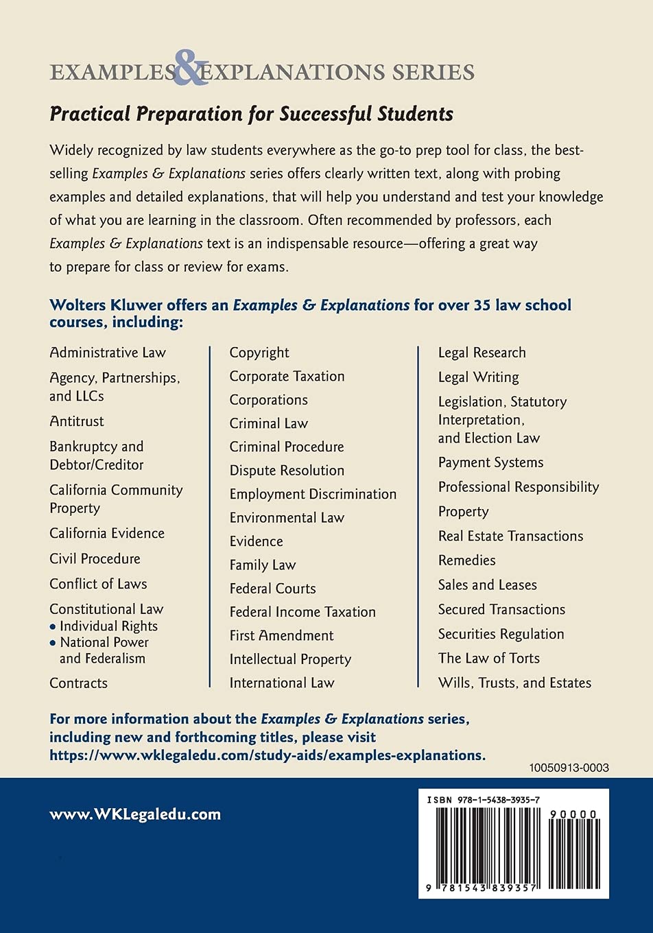 Examples & Explanations for Criminal Law (Examples & Explanations Series)