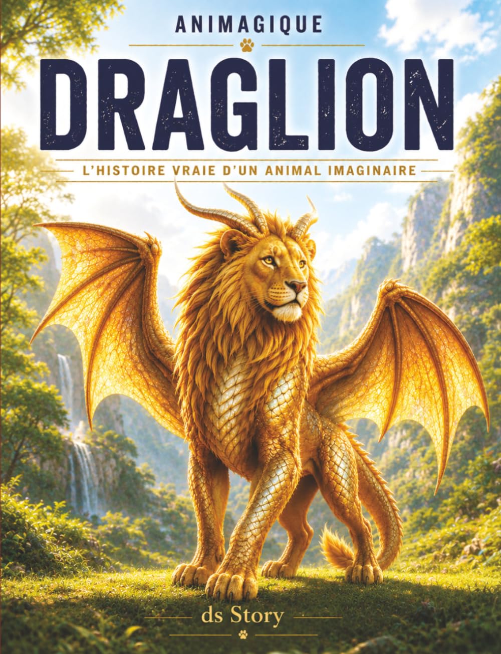 Animagiques - Le Draglion: Le guide complet et ludique pour les enfants curieux avec quiz, questions-réponses et coloriages éducatifs