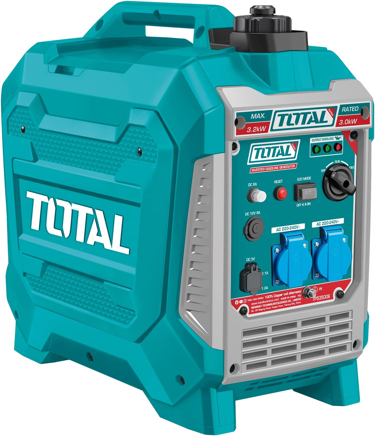 Total Inverter Gasoline Generator 3.2kW (SILENT)