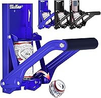 Vista 15 de Mckay Trituradora de latas de metal de 16 oz. y 12 oz. Automática para reciclaje, trituradora de latas de aluminio de servicio pesado para pared