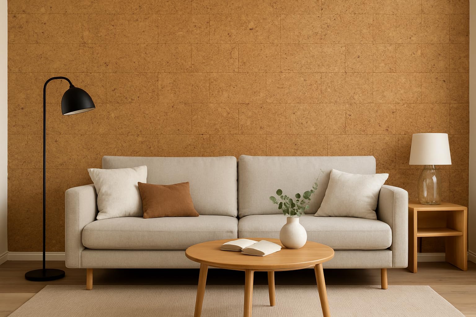 15 Pannelli Isolanti Termici per Interni di Sughero Super Compresso, Sughero Pannelli Muro Coibentati, Fogli da Parete, Fogli Cappotto Interno, DIMENSIONI 100x50cm, SPESSORE 7mm - FUTURAZETA (15 Pz)