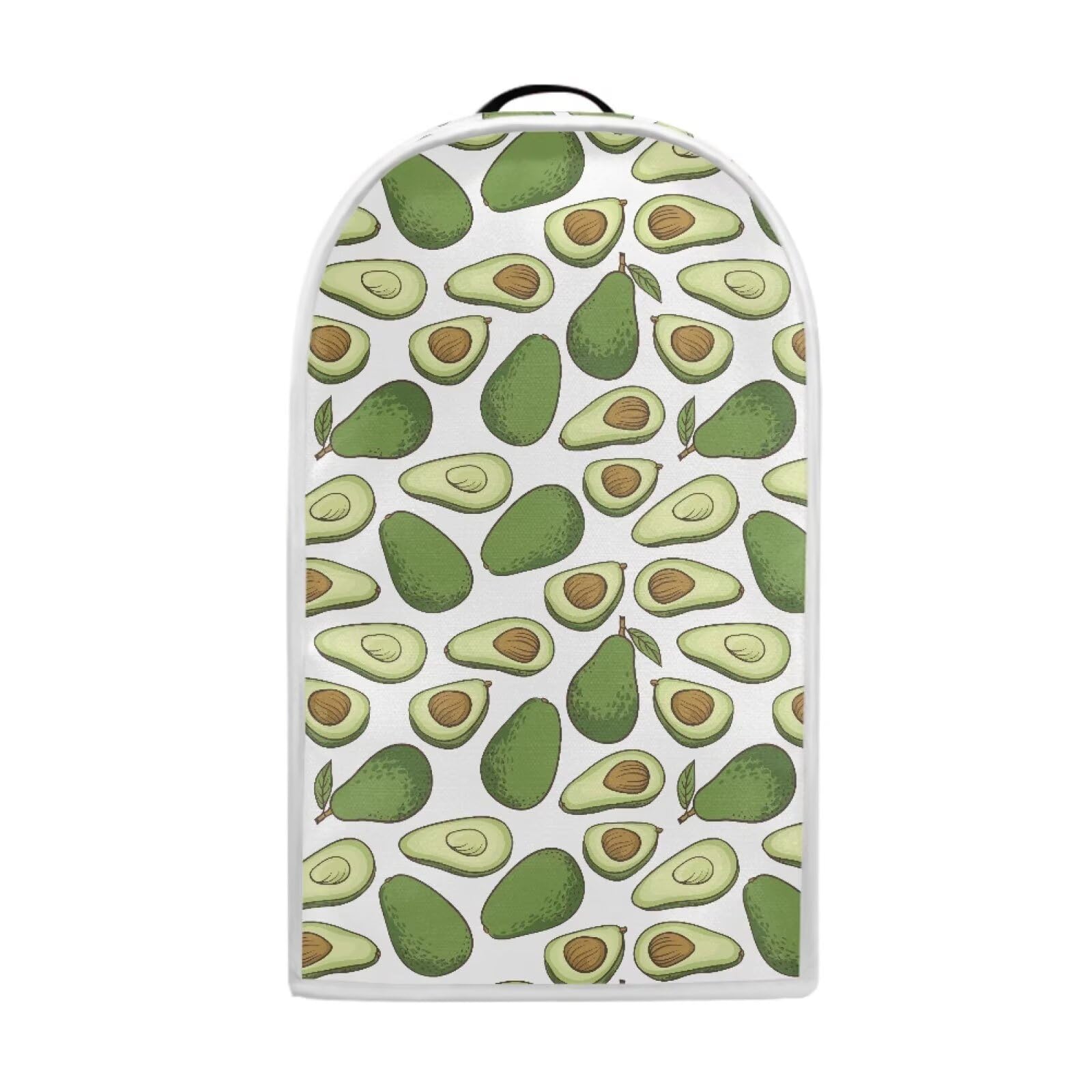 Green Avocado Blender Dust Cover, Anti Fingerprint Polyester Stand Mixer or Coffee Maker Appliance Protector, Machine Washable Blender Cover for Kitchen Appliance