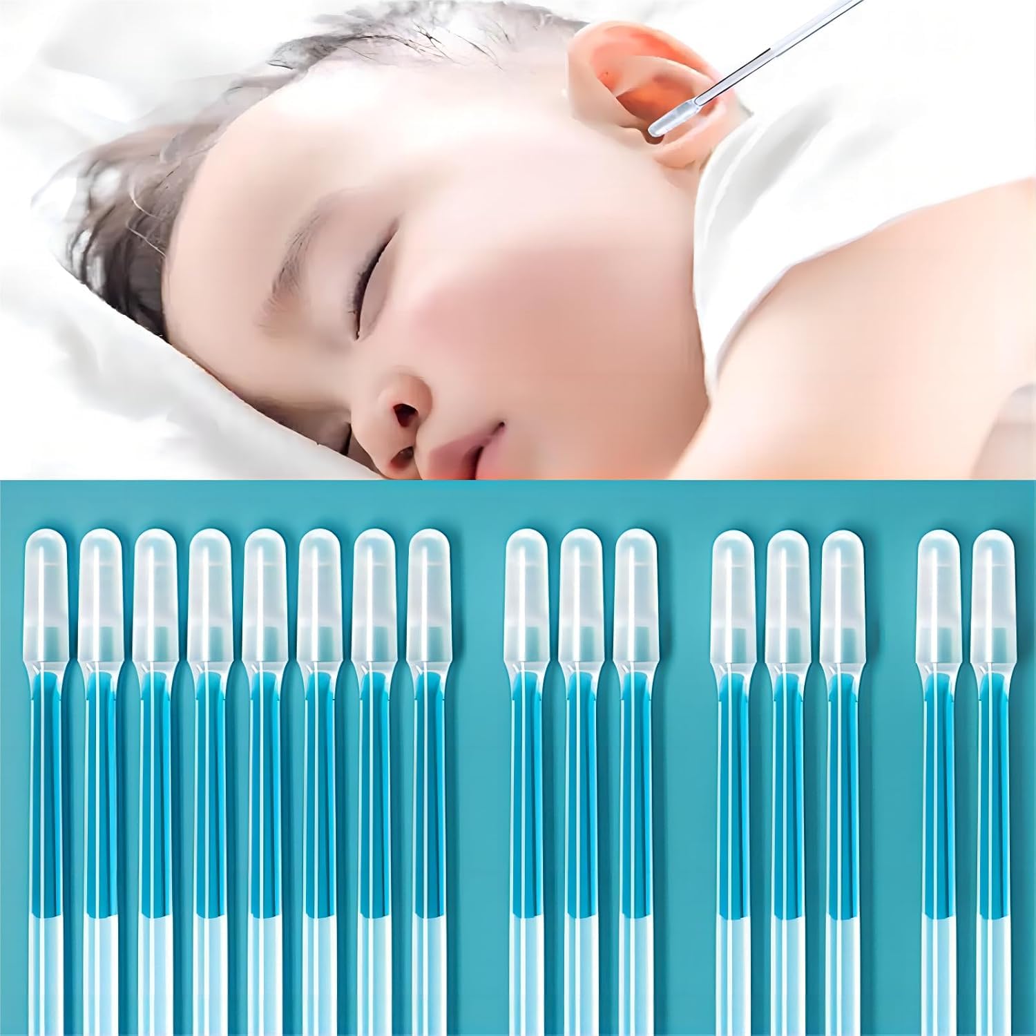Ear Wax Cleaner Sticks - Reusable Soft Silicone Pick Remover Kit with Ear Buds Great for Traveling, Efficient Quick Way Cleaning-image-37