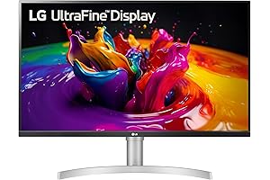 LG 32UN650-W UltraFine 32" UHD Monitor: Immersive and Detailed Visual Experience