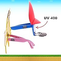 Vista 68 de Sun-Staches Gafas de sol oficiales de Super Mario Mario Luigi Peach Bowser Yoshi Wario o Waluigi accesorio de disfraz Se adapta a la mayoría