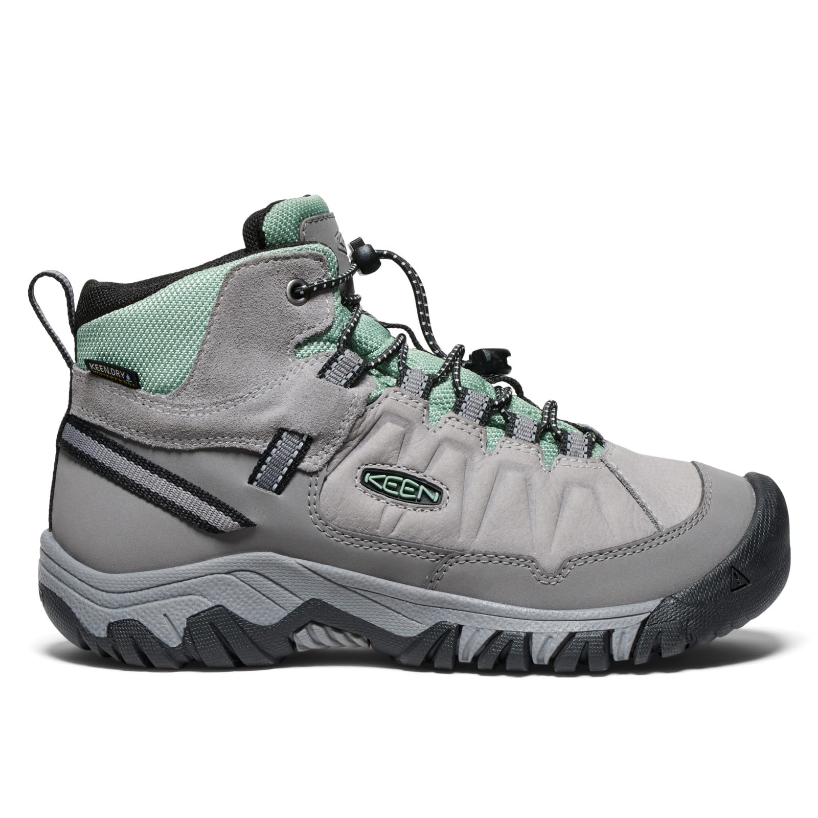 KEEN Unisex-Child Targhee 4 Mid Waterproof Hiking Boots