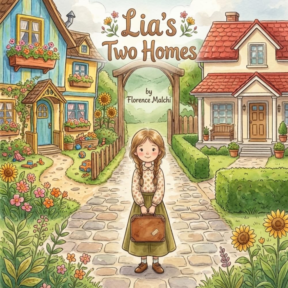 Lia's Two Homes: A Children's Book About Divorce, Stepfamilies, and Finding Comfort in Two Houses: 1 (Two Homes One Heart)