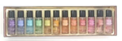 Ultimate Fragrance Exploration Body Mist Set , 0.21 Fl Oz (Pack of 12), Total - 2.5 Fl oz