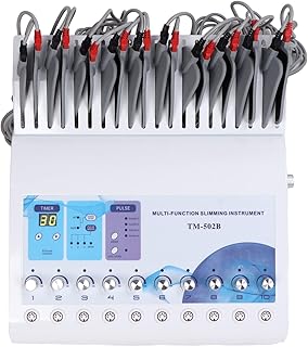 EMS Muscle Stimulation Machine EMS Adjustable Heart Rate Pain EMS Body Slimming Machine (UK Plug)