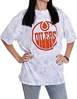 Vista 9 de Calhoun NHL - Camiseta de manga corta con hombros caídos y cuello redondo para mujer