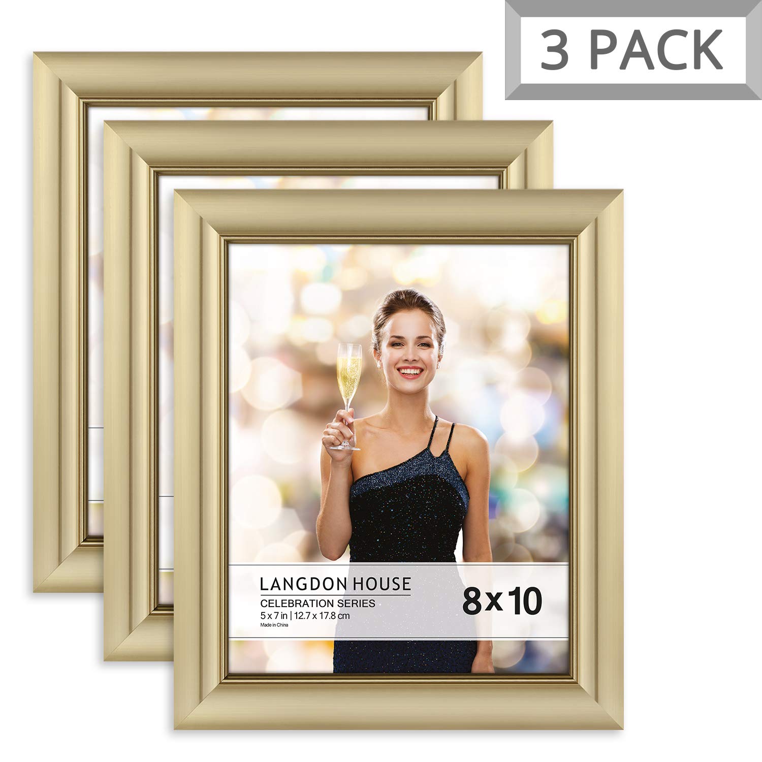 Langdon House 8x10 Picture Frame (3 