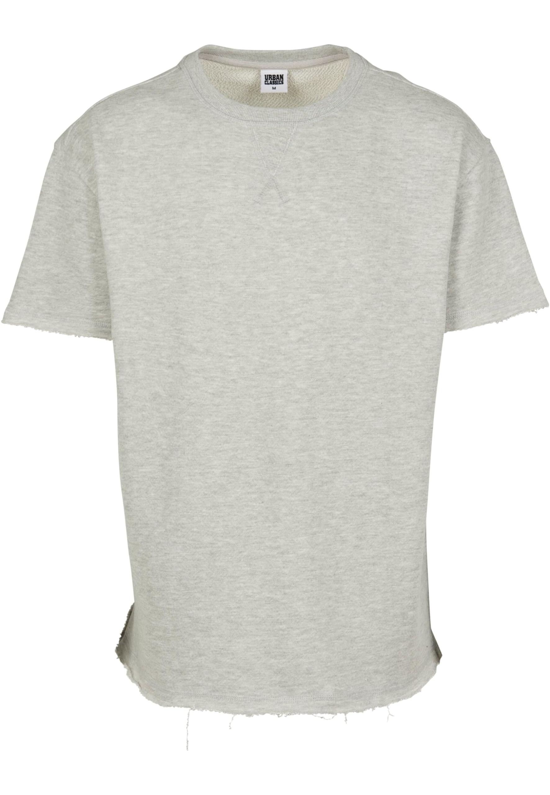 Urban Classics Men's Herringbone Terry Tee Men's T-Shirt Available in Light Grey Sizes S to XXL