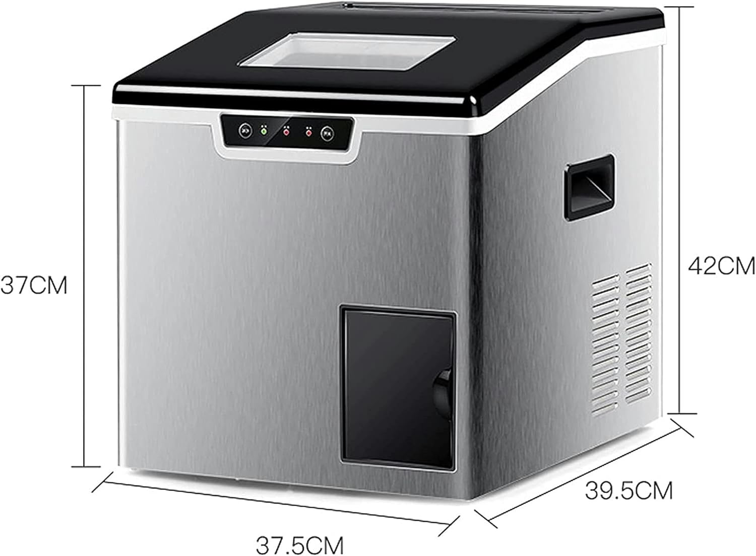 Ice Maker Machine,88Lbs/24H Portable Ice Maker,for Home Kitchen Office Bar