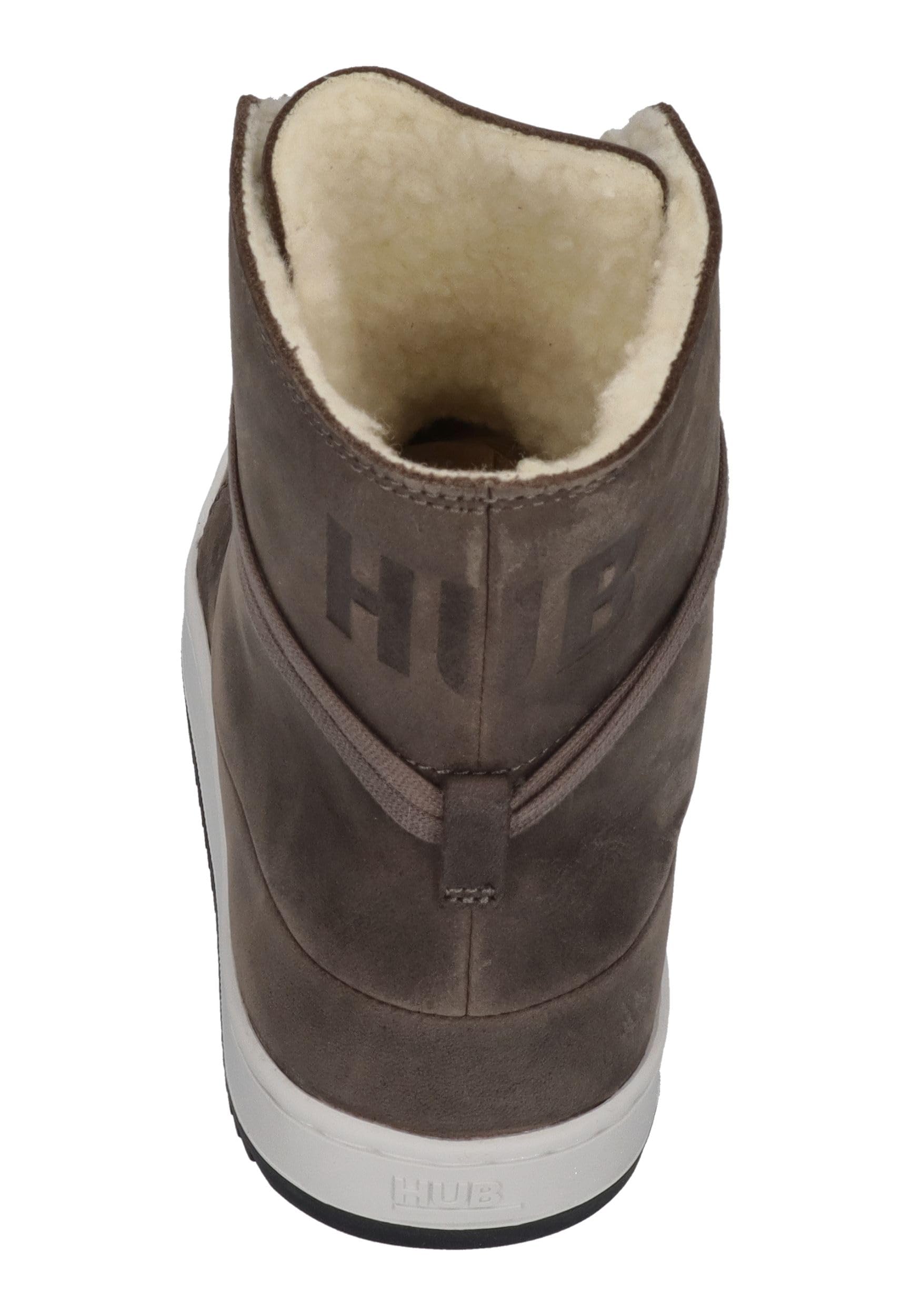 HUB FOOTWEAR Damen Booties CHESS 2.0 - grey white black, Größe:41 EU