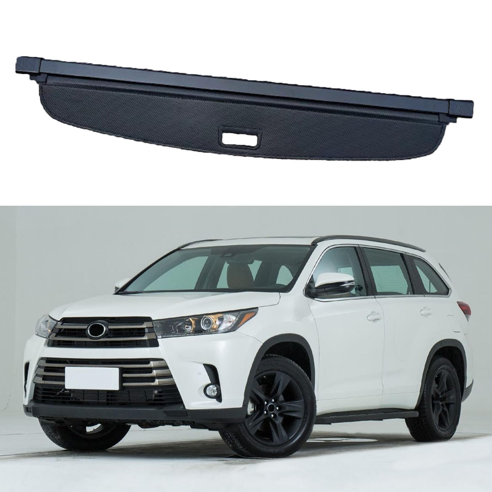 WHLXQ Car privacy screen,Compatible with Toyota Highlander 2015-2019,Auto Parts
