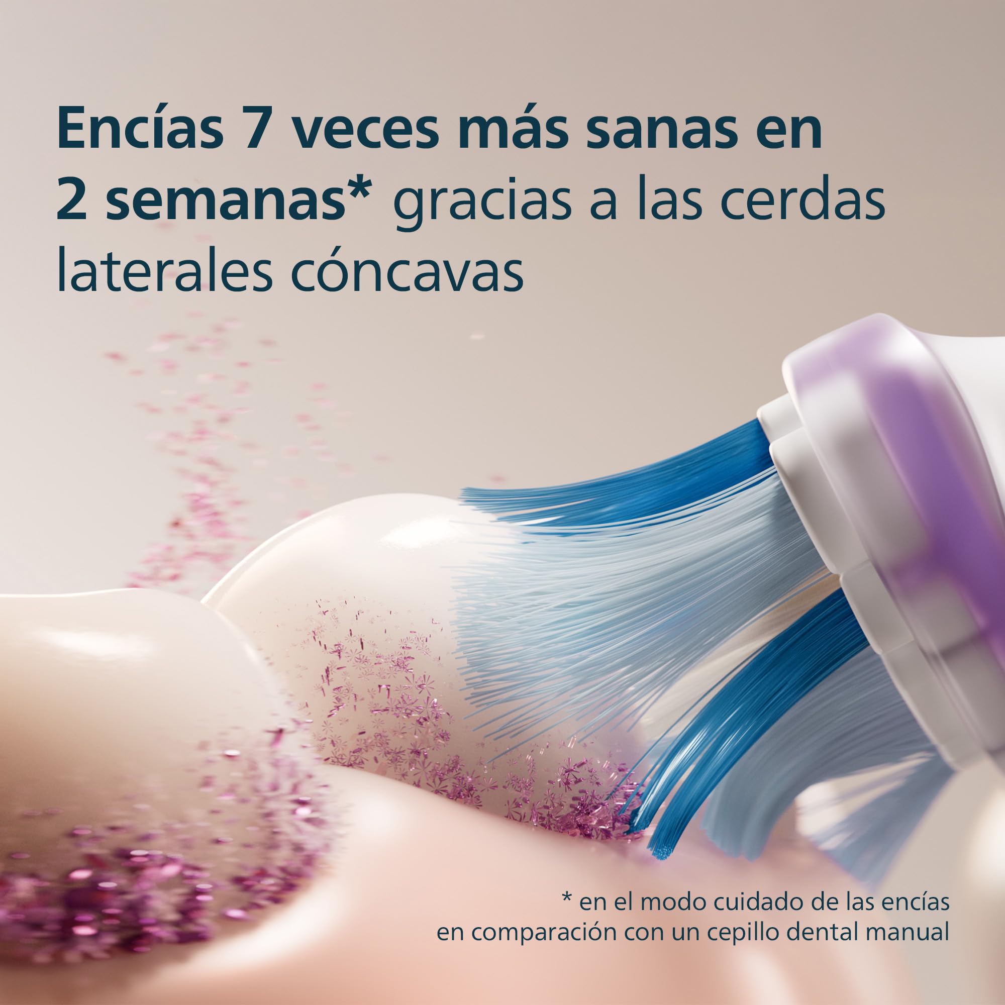 Philips Sonicare G3 Premium Gum Care, cabezales de cepillo dental de repuesto originales, blanco, paquete de 4, HX9054/87
