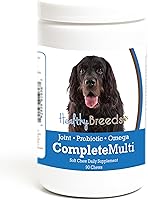 Vista 194 de Healthy Breeds Schnauzer miniatura todo en uno multivitamínico suave masticable 90