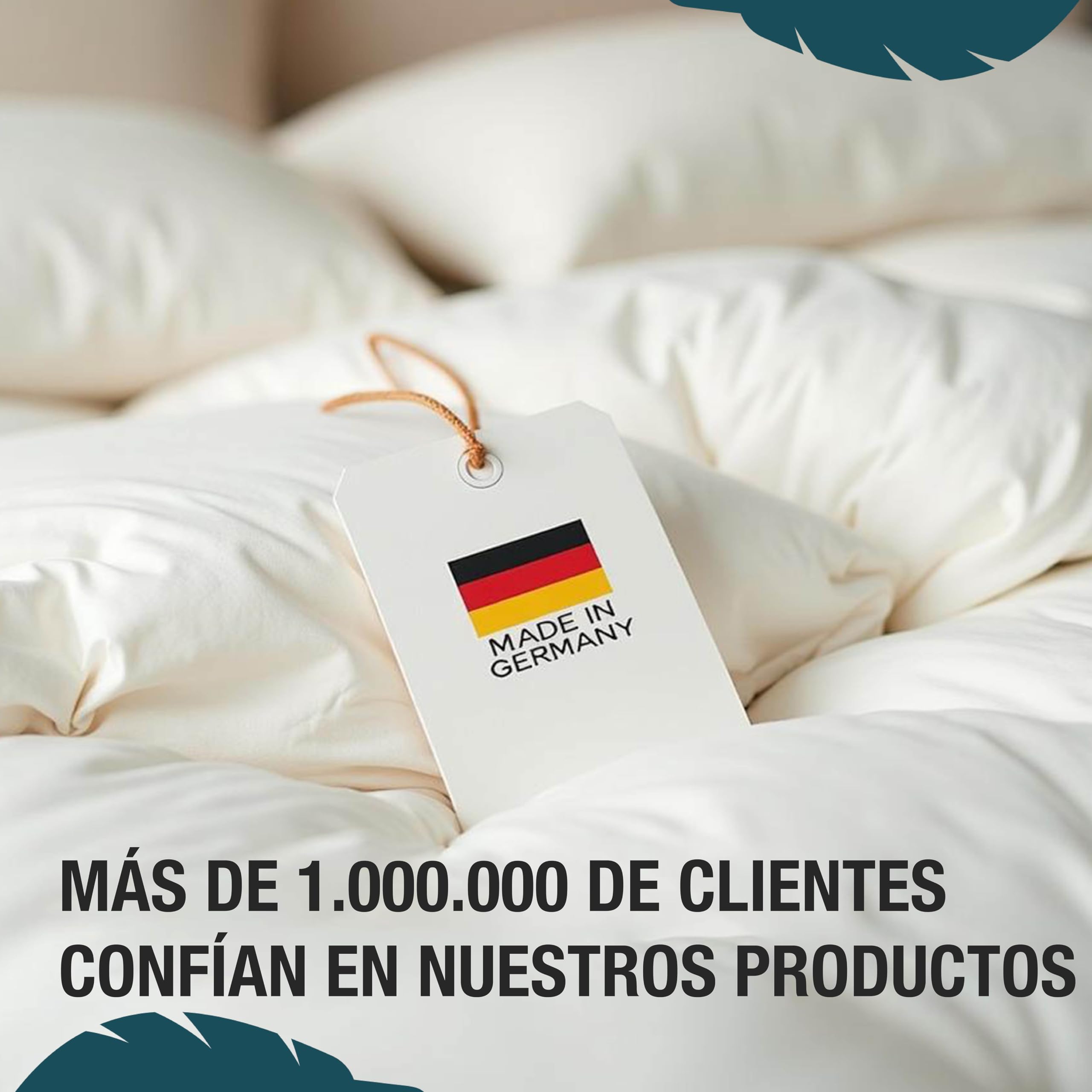 KNERST Edredón Verano 260x240 - Relleno Nórdico de Plumas y Plumón - Edredón Cama - Edredones Plumas - Nórdico Ligero Transpirable Lavable - Certificado Ökotex
