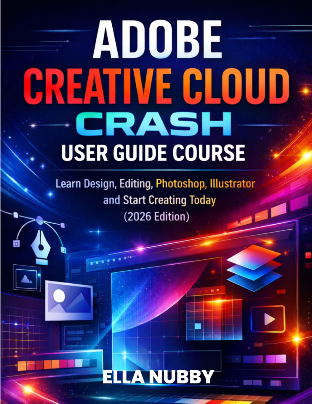 ADOBE CREATIVE CLOUD CRASH USER GUIDE COURSE: Learn Design, Editing, Photoshop, Illustrator and Start Creating Today (2026 Edition)