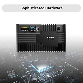 ATOTO CA-AEC02 Amplifier 4チャンネル ATOTO CA-AEC02 4-Channel Car Audio Amplifier | 392W Max Power
