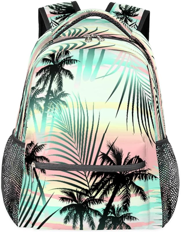 Mochilas de coqueiro para mulheres e homens, mochila escolar de verão para meninos e meninas adolescentes, mochilas para laptop para faculdade, mochila de viagem à prova d'água mochila para livros para caminhadas, Multicor, Medium em oferta na Shopee Mochilas de coqueiro para mulheres e homens, mochila escolar de verão para meninos e meninas adolescentes, mochilas para laptop para faculdade, mochila de viagem à prova d'água mochila para livros para caminhadas, Multicor, Medium em oferta na Shopee