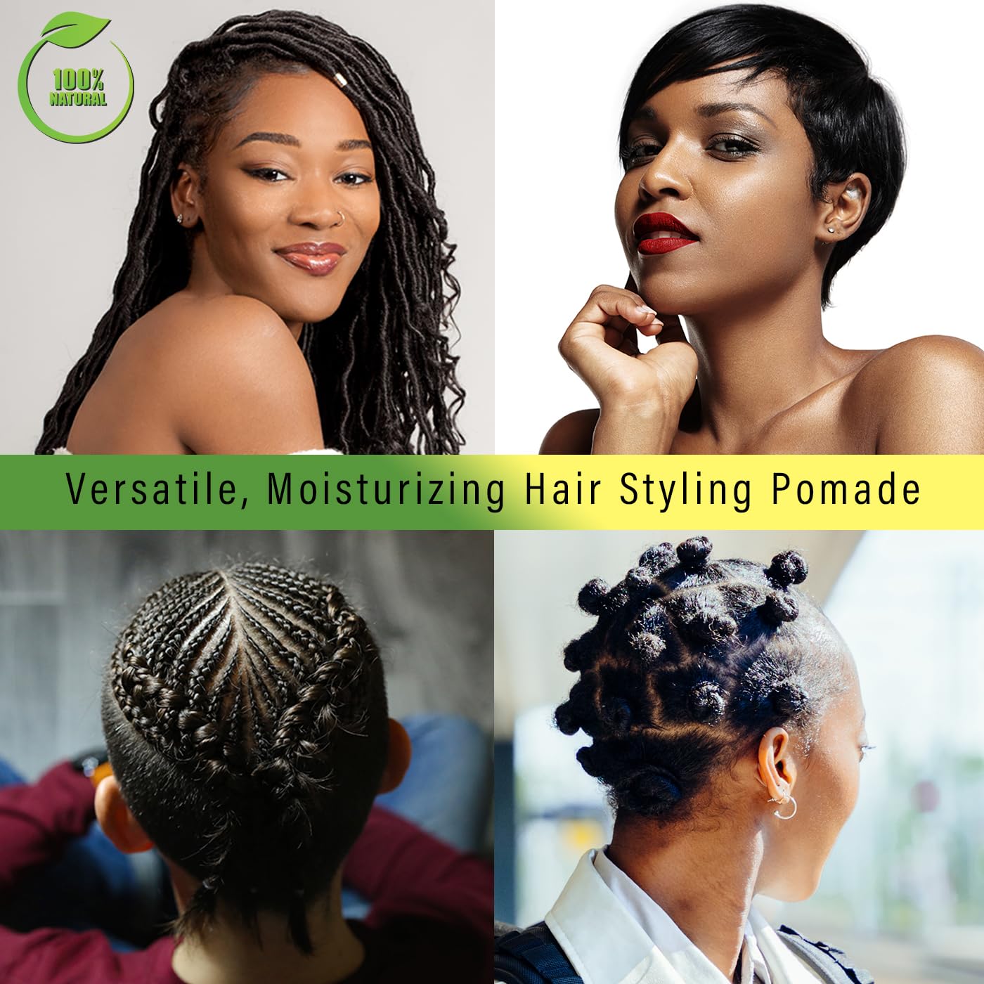 Doyley's Haitian Black Castor Oil 4oz and Pomade 4oz 2-Pack Bundle