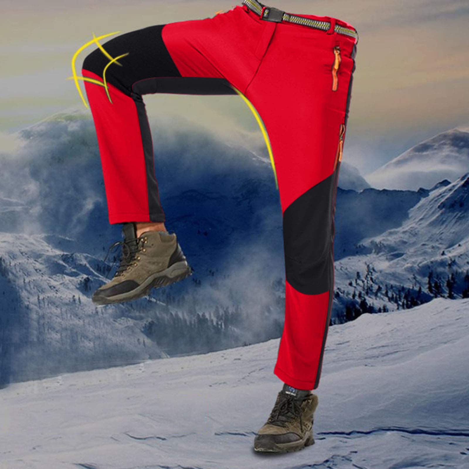 PantalóN de Esquí para Hombre Multicolor Pantalon de Snowboard Hombre Pant M Pantalón De Esquí Hombre Invierno Ski Pants Impermeables Pantalones de Trabajo Termicos