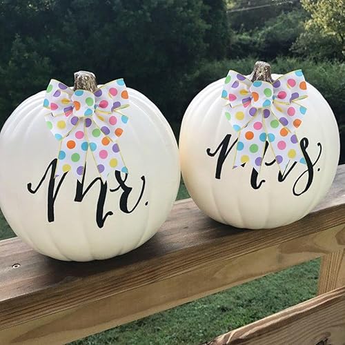 Miniatura 192 de 2 lazos de arpillera de Navidad, hechos a mano, prefabricados para coronas, adornos decorativos grandes de Navidad, decoración de árbol, lazos