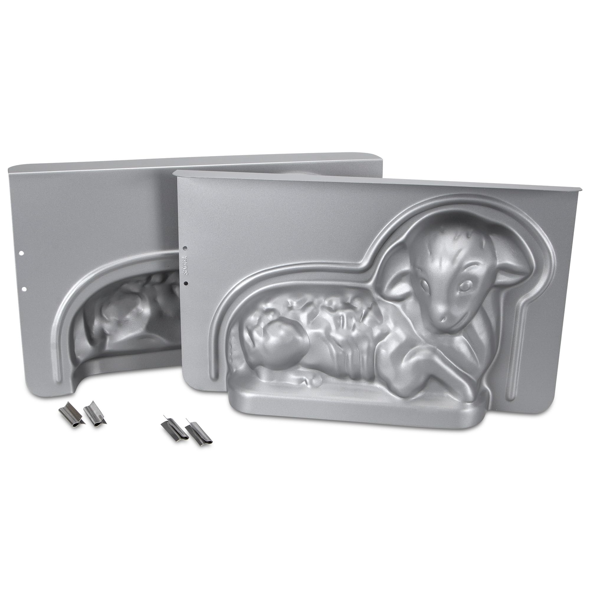 Stadter - MOULE AGNEAU DE PAQUES OSTERLAMMELE 30 CM WE LOVE BAKING - STADTER