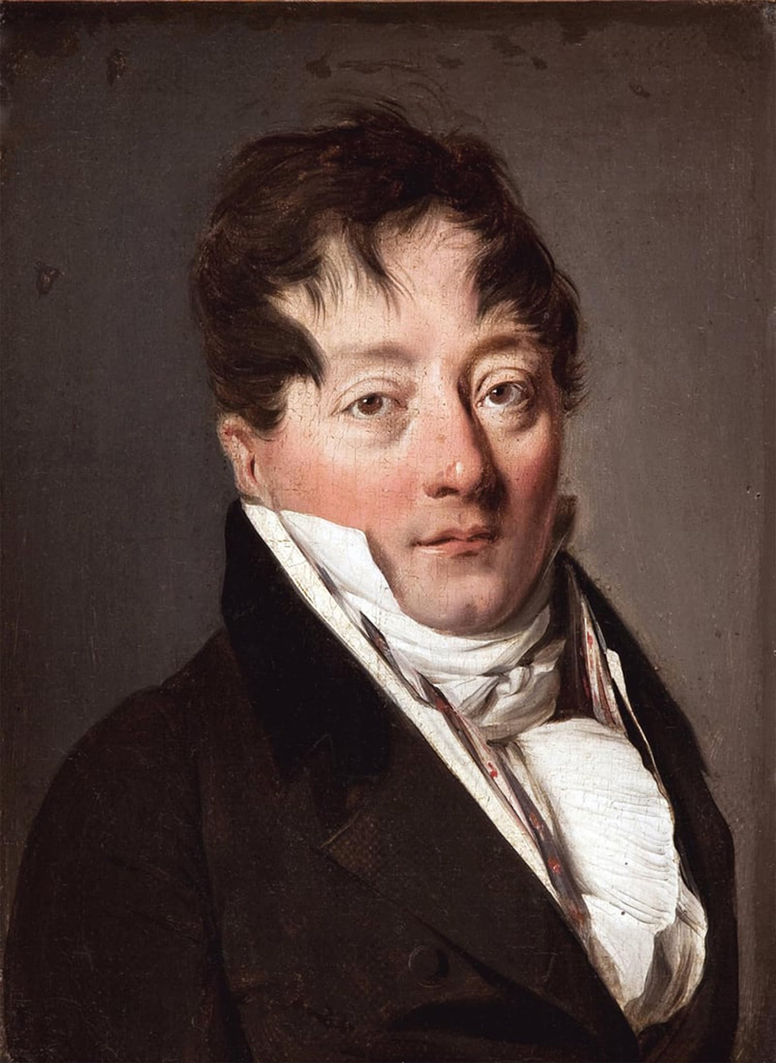 Artxlxxbn No Frame Famous Prints Artwork Pictures Poster Painting Art Portrait Of Alexandre Balthazar Laurent Grimod De La Reyniere Par Boilly By Louis Leopold Boilly For Home Decor 60X90cm