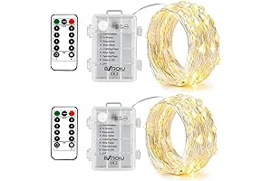 Fairy Lights with Remote: Battery Operated Lights for Ambiance