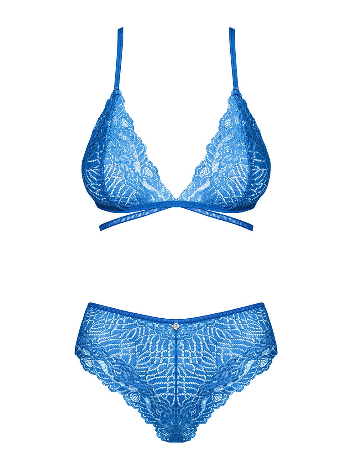 ObsessiveLingerie Set-E32320 Lingerie Set Blue L/XL