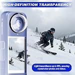 2pcs Garde-objectif pour Insta360 X5 avec 2pcs Protecteur d'écran, anti-rayure & Kit de remplacement anti-reflet de couvercle d'objectif Twist-Lock pour Insta 360 X5 Accessoires Shockproof & Étanche à la poussière