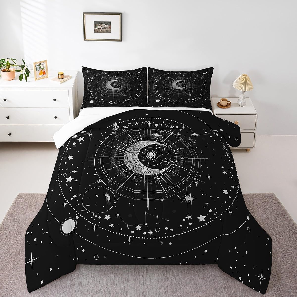 Homewish Bowling Comforter for Boys Kids,Bowling Ball Comforter Set Queen Size Home Decor,Soft Sports Games Bedding Set,Bowling Lovers Teens Bedroom Down Duvet,1 Comforter with 2 Pillowcases