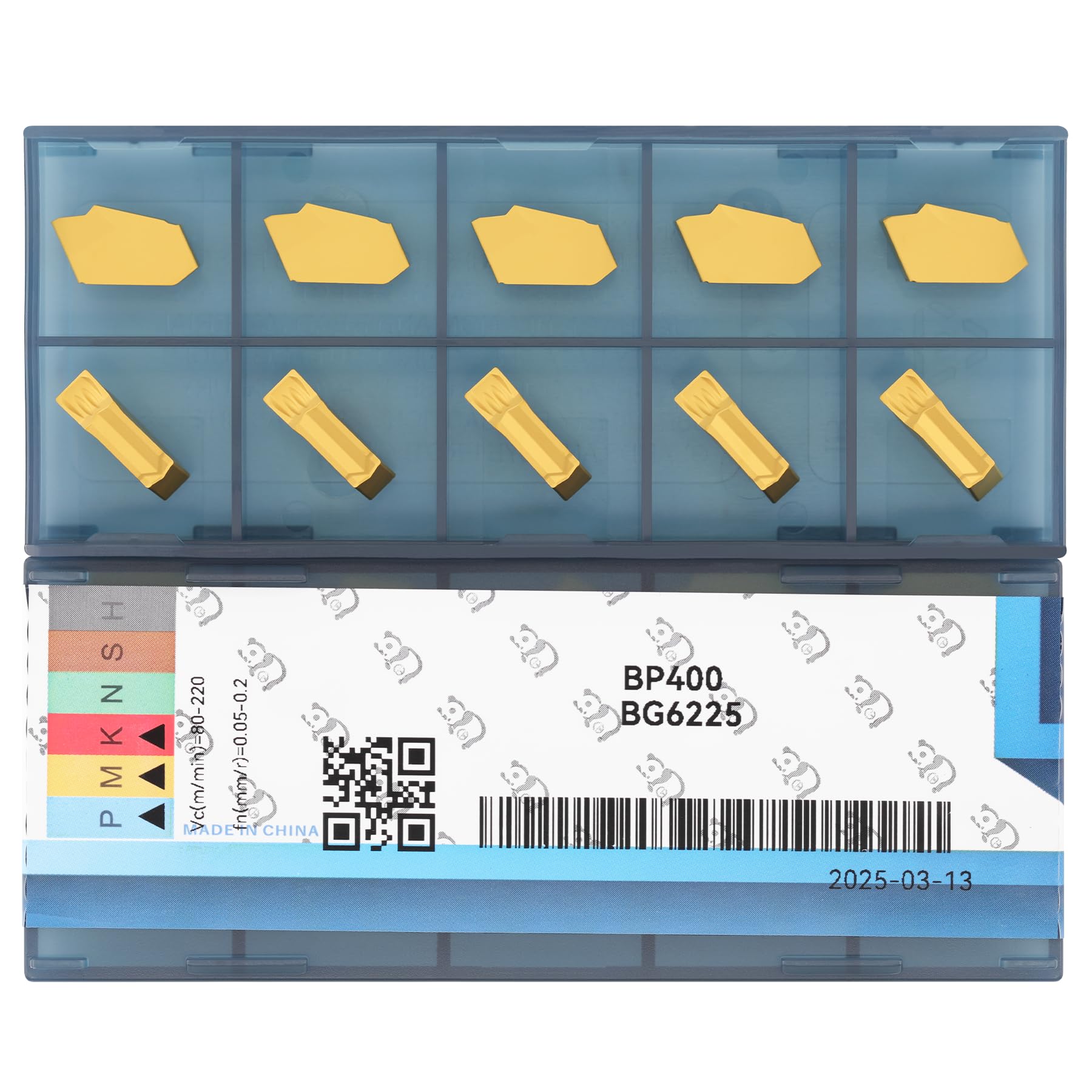Carbide Grooving Inserts - SP500 for Steel -8