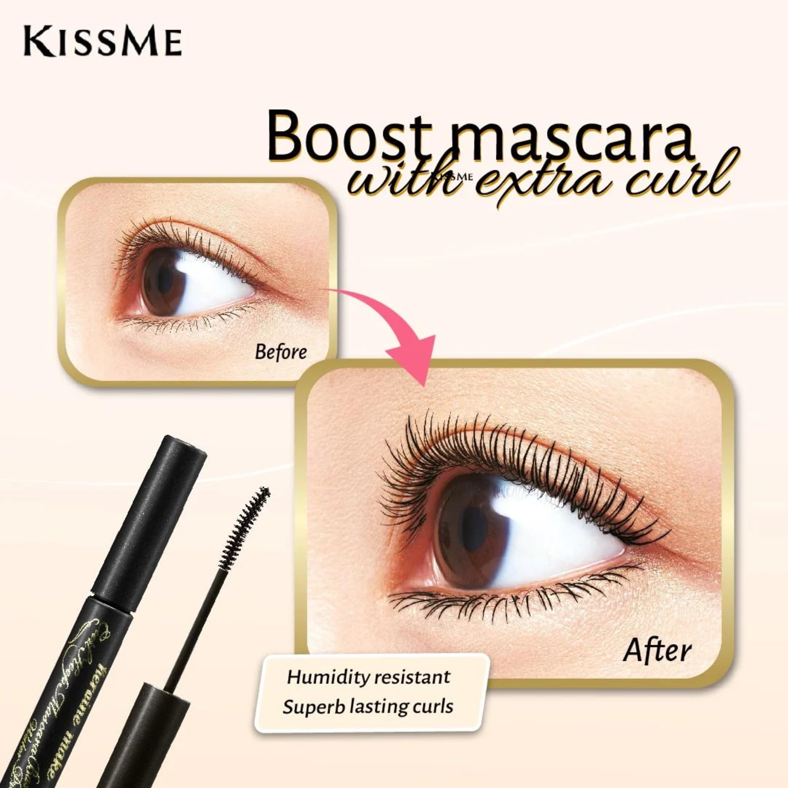 Heroine Make Curl Keep Mascara Base WP - 01 Clear Black