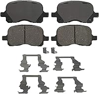Wagner QS ZD741 Ceramic Front Brake Pads for 1998-2002 Toyota Corolla & Chevy Prizm - Quiet, Smooth Stops