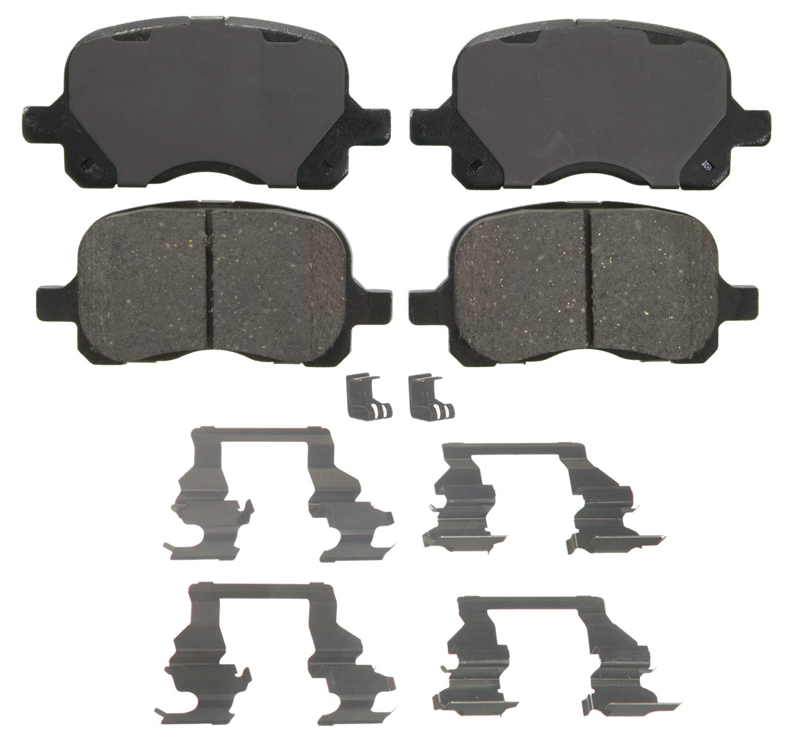 Wagner QuickStop ZD741 Front Disc Brake Pad Set for 2001 Toyota Corolla