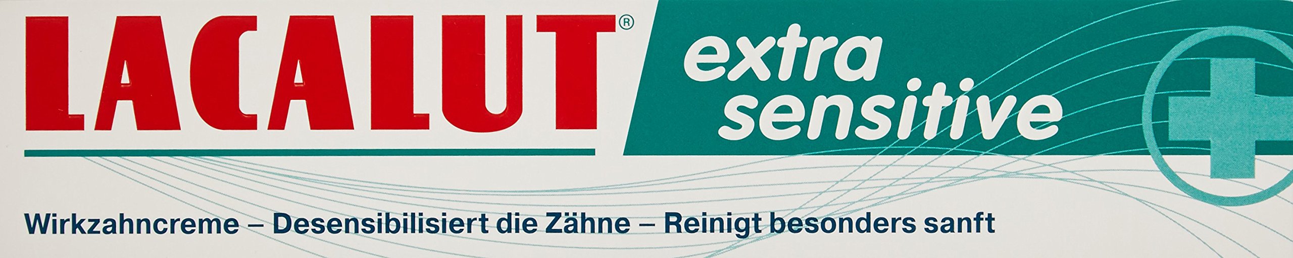 Lacalut Extra Sensitiv pasta do zębów 75 ml, 6 sztuk (6 x 75 ml)