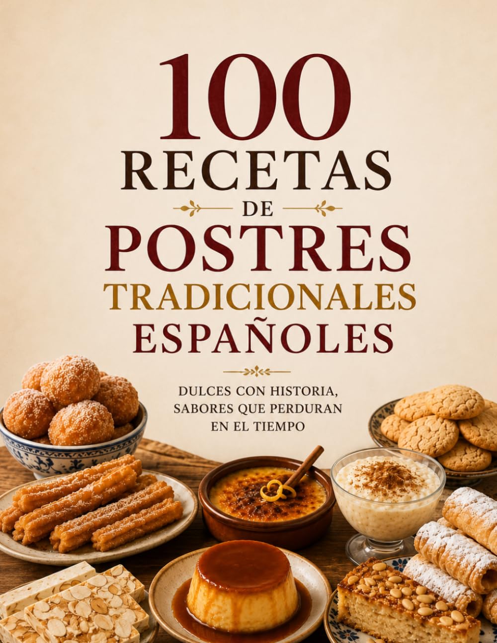 100 Recetas de Postres Tradicionales Españoles