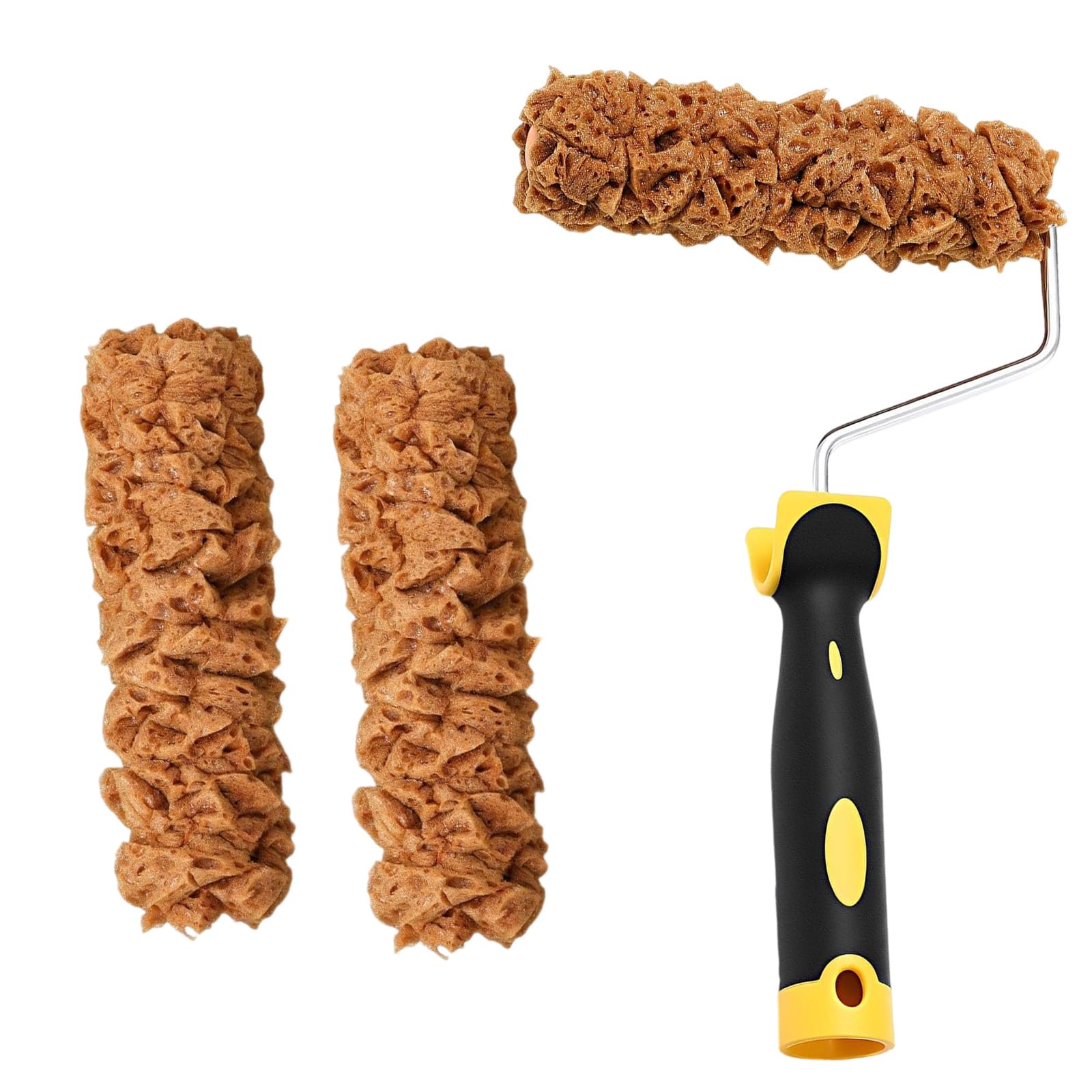 Set di 3 rulli multiuso con robusti rulli da 15,2 cm, per applicazioni su pareti interne, per uso quotidiano