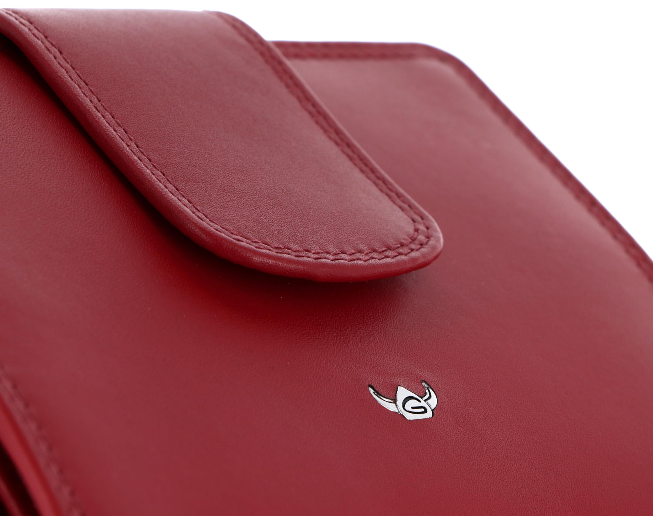 Golden Head Leder Geldbörse Polo RFID Protect RV-Börse 3331 Rot dunkelrot