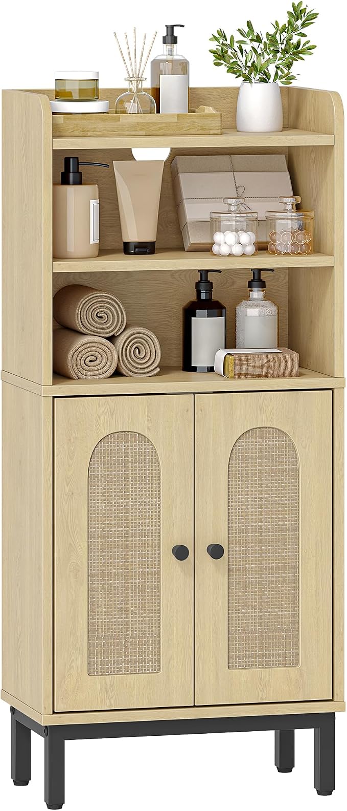 Amazon.com: Hzuaneri Bathroom Storage Cabinet : Home & Kitchen