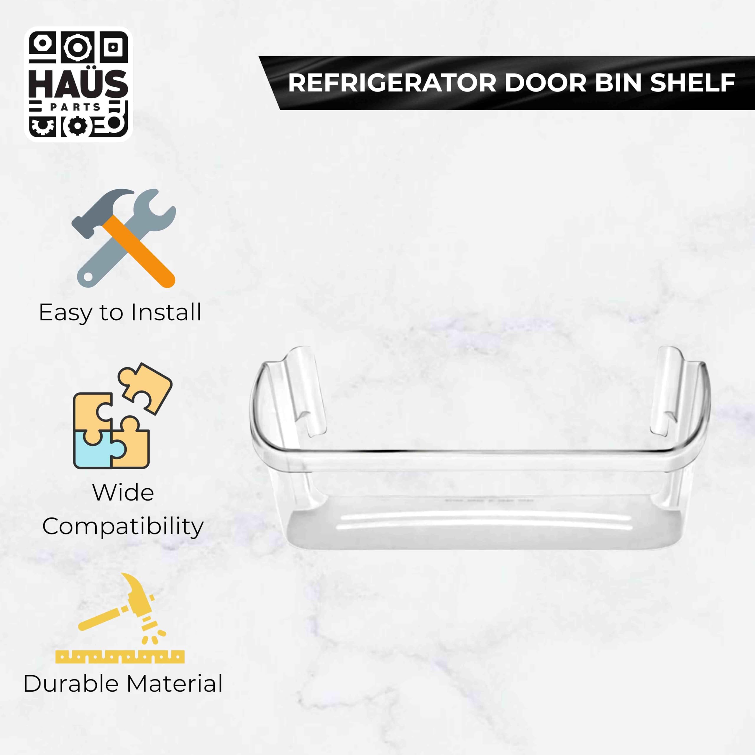 240323002 - Estante para puerta de refrigerador compatible con EA429725, 240323005, AH429725, 240323006, 890955, 240323010 y 890955 (paquete de 2)