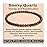 AD Beads Handmade Gemstone Stretch Elastic Bracelet Crystal Healing Reiki Nature\'s Beauty and Spiritual Essence Unisex (4mm, Smoky Quartz (Clarity and Amplification))