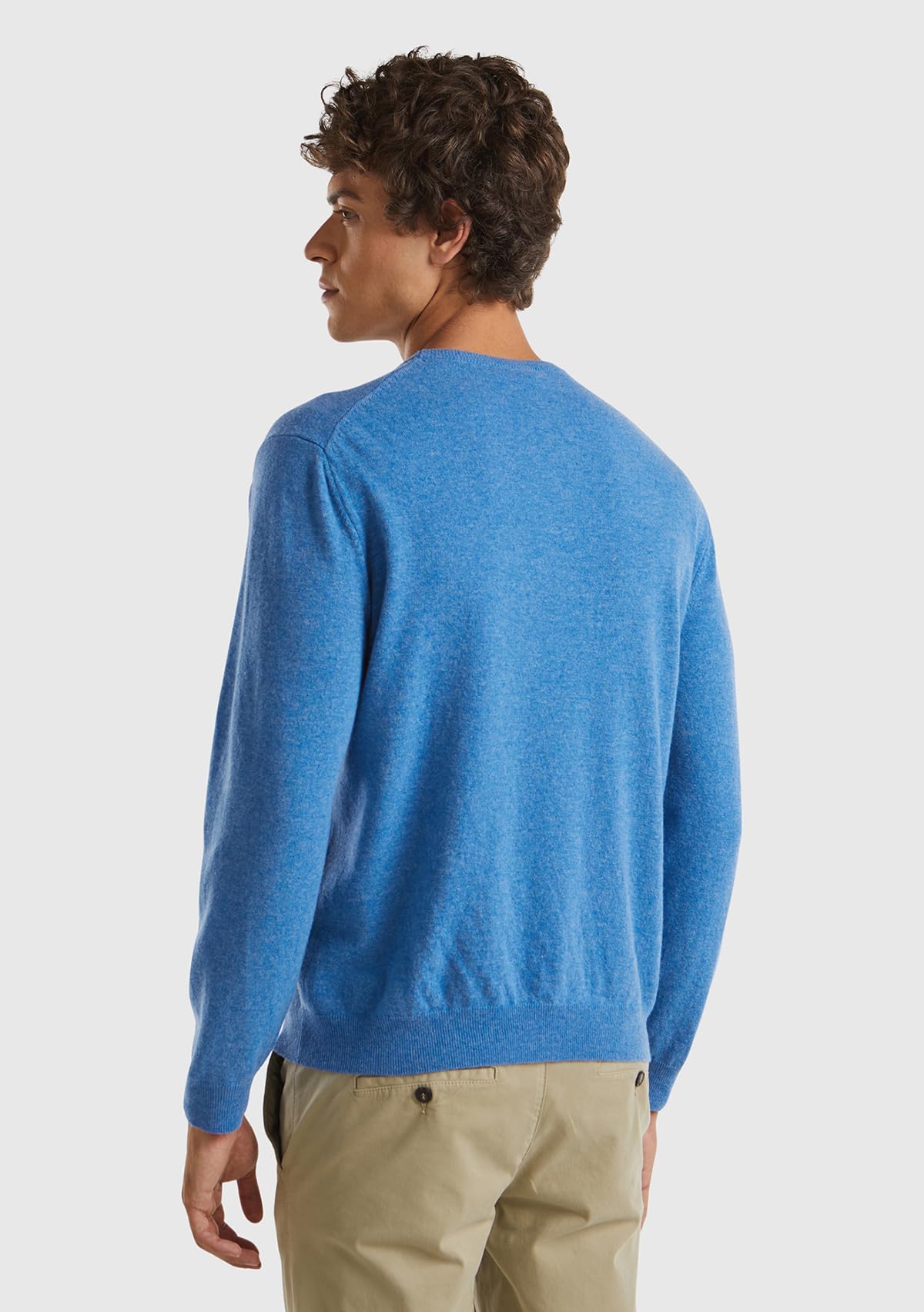 United Colors of Benetton Maglia G/C M/L 1002u1g34 Maglia Girocollo Manica Lunga Uomo (Pacco da 1)