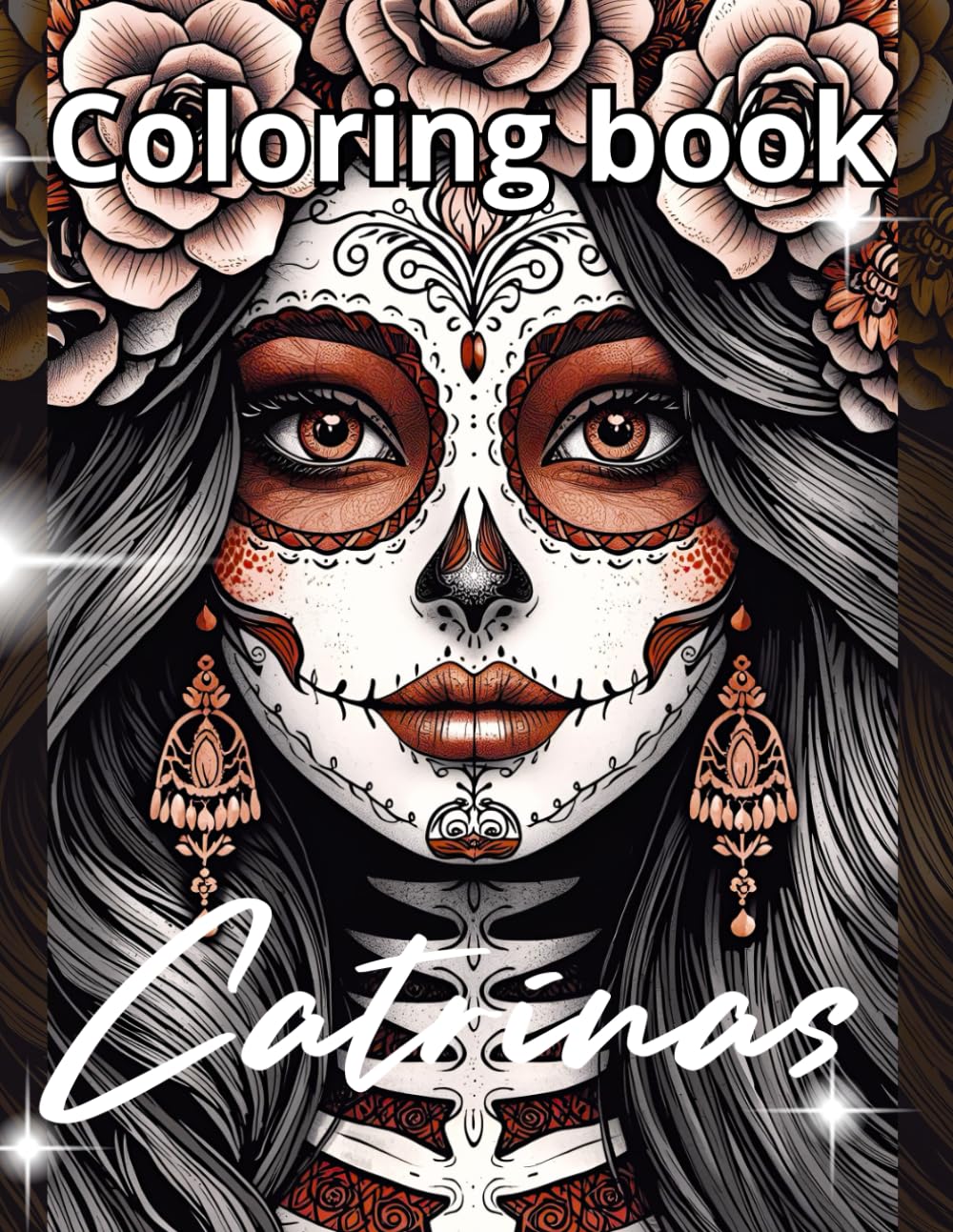 Day of the Dead Coloring Book for adults