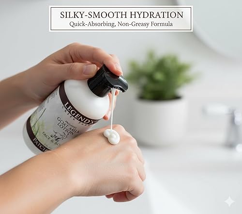 Miniatura 10 de Legends Creek Loción agrícola loción de leche de cabra premium cuerpo mano y cara profundamente hidratante manteca de karité aceite de girasol y