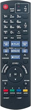 N2QAKB000072 Replace Remote Control Fit for Panasonic Blu-Ray Home Theater