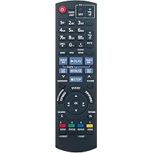 N2QAKB000072 Replace Remote Control Fit for Panasonic Blu-Ray Home Theater | SA-BTX70 SC-BT303 SC-BT203 SC-BT30 SC-BT300 SA-BT200 SA-BT203 SA-BT300 SA-BTX20 SA-BT303 SC-BTX20 SC-BT200
